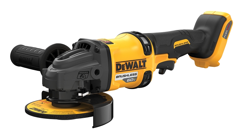 DEWALT 60V MAX DCG418B Brushless Cordless Grinder with Kickback Brake, Tool Only, 60 V, 5/8-11 Spindle, 7/8 in Arbor
