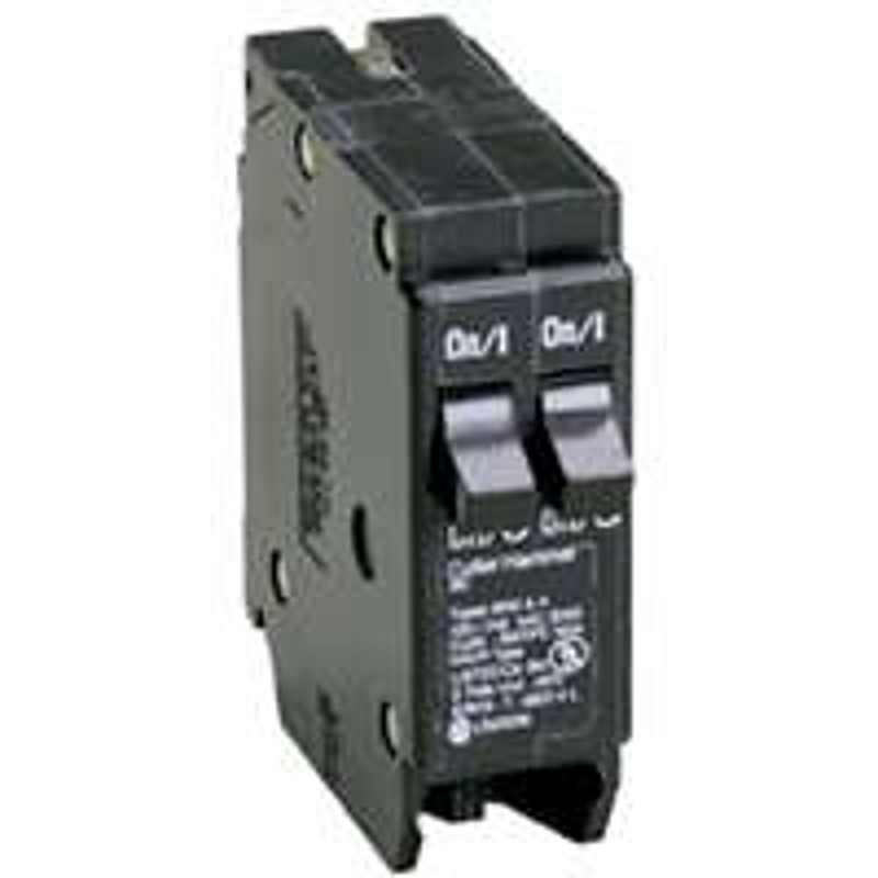 Cutler-Hammer BD2030 Circuit Breaker with Rejection Tab, Duplex, Type BD, 20/30 A, 1-Pole, 120 V, Instantaneous Trip