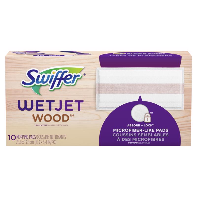 Swiffer WetJet 54 in Wet Microfiber Mop Refill Pad 12 pk