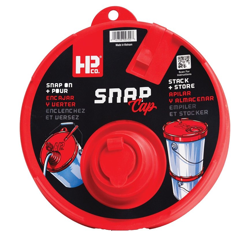 Handy 9700 Handy Snap Cap, Silicone, For: 1 gal Metal and Plastic Paint Cans