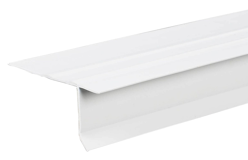 Amerimax 37154 Drip Edge, 10 ft L, 2-1/2 in W, 1.13 in H