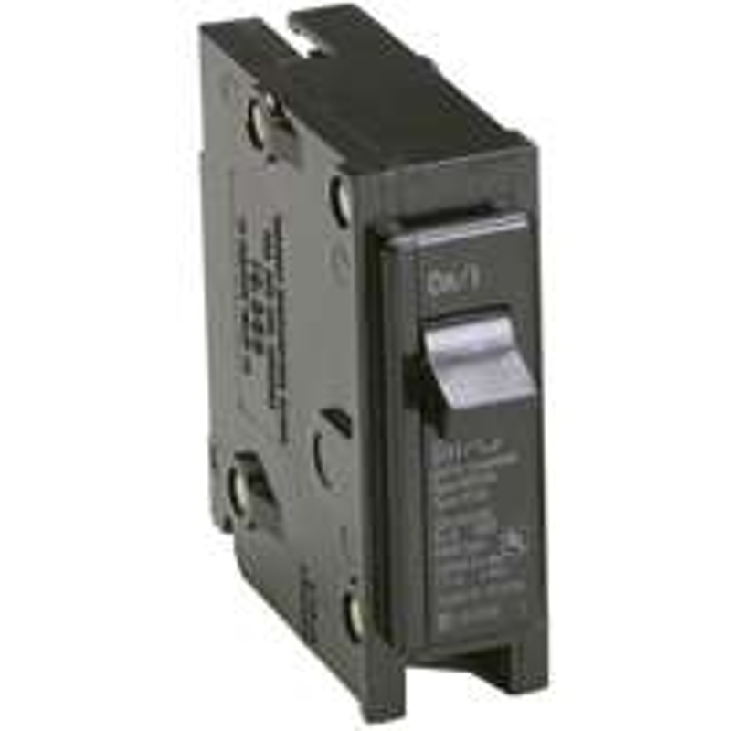 Cutler-Hammer BR150 Mini Circuit Breaker, Type BR, 50 A, 1-Pole, 120/240 V, Plug