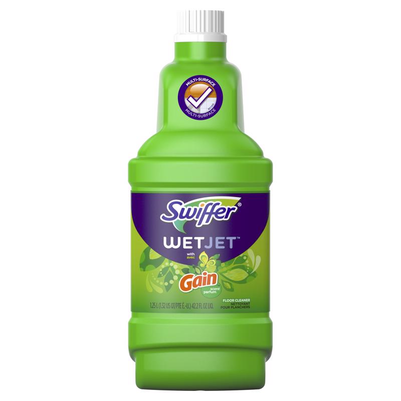 Swiffer WetJet Clean Fresh Scent Floor Cleaner Refill Liquid 422 oz