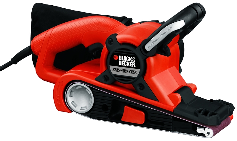 Black Decker Dragster DS321 Belt Sander 7 A 3 x 21 in Belt Abrasive Belt 3 Position Handle 6 ft L Cord VORG7028418 DS321