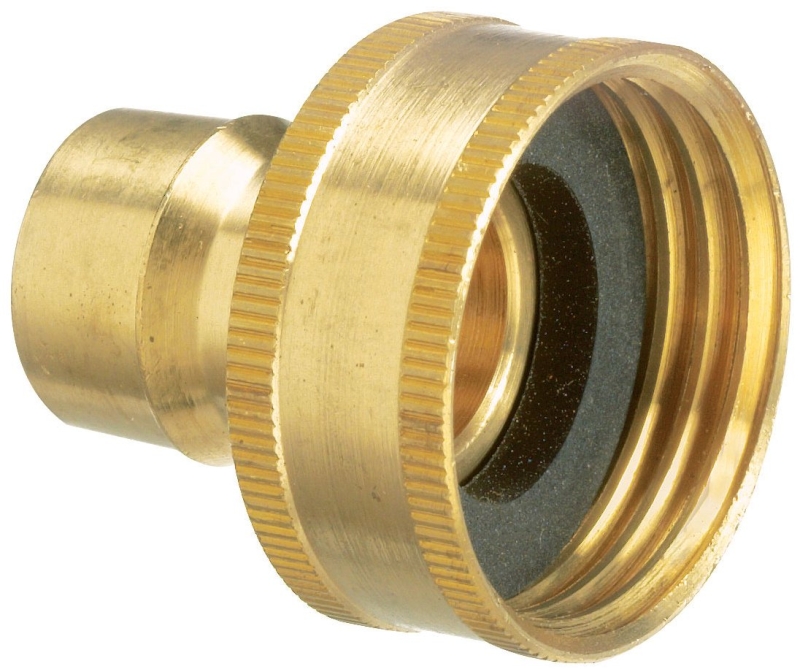 Plumb Pak PP850-19 Hose Connector, 3/4 in, Male, Brass