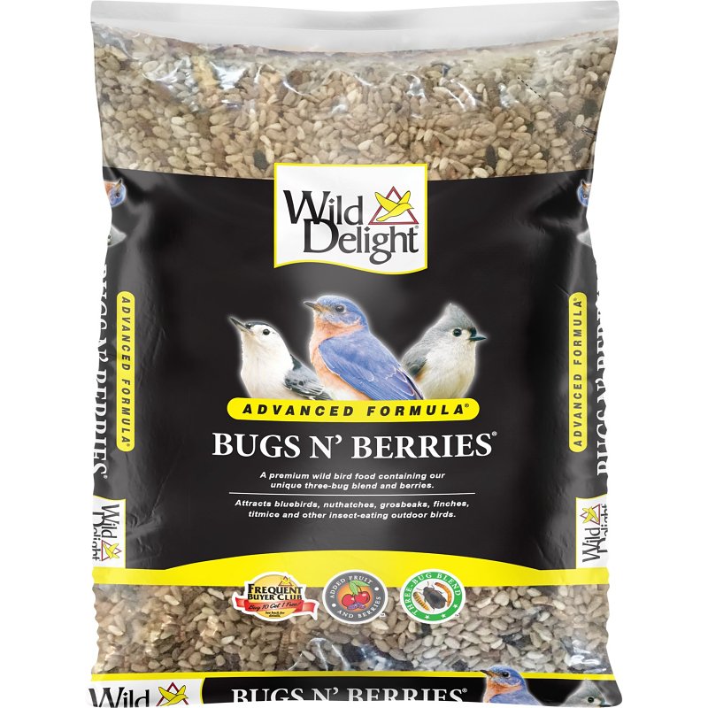 Wild Delight 367845 Safflower Seed Bird Food, 4.5 lb Bag