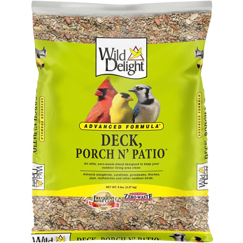 Wild Delight Porch N Patio 374050 Hulled Pumpkin Seed Bird Food, 5 lb Bag