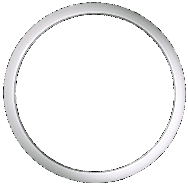 Danco 36661B Faucet Washer, 1-1/2 in, 1-1/2 in ID x 1-3/4 in OD Dia, 1/4 in Thick, Polyethylene, Pack of 5