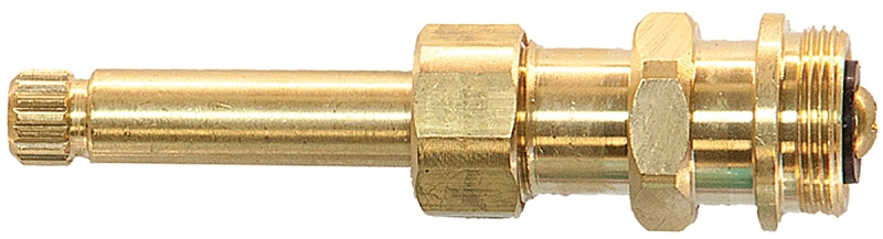 Danco 17315B Faucet Stem, Brass, Brass, 3-35/64 in L