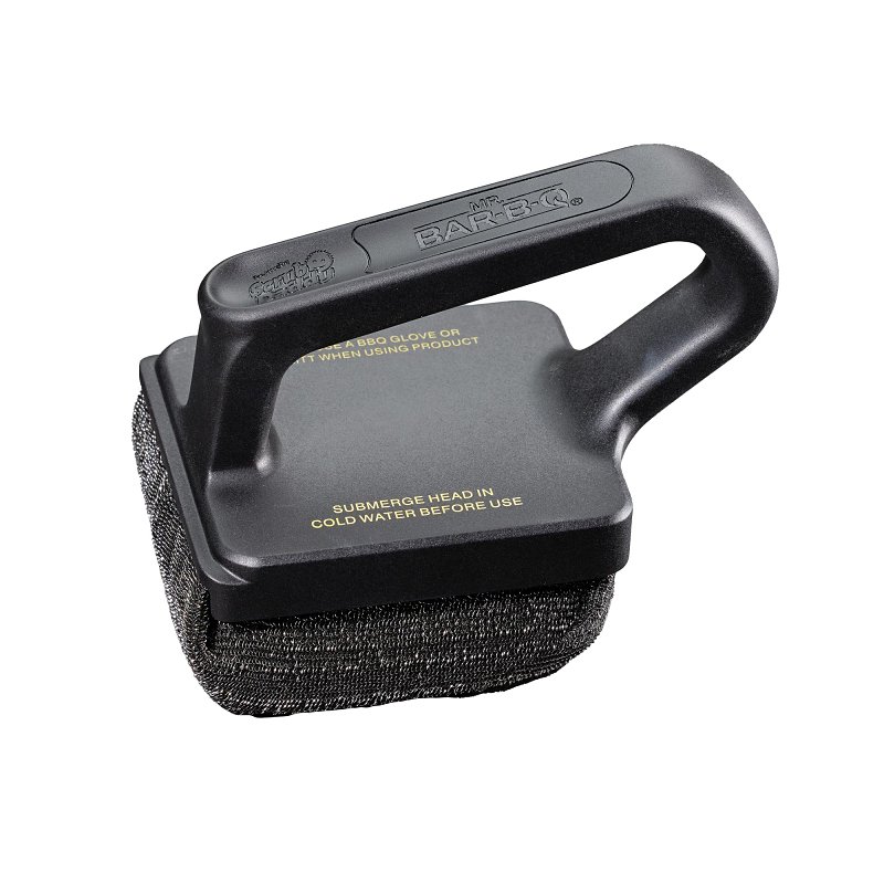 Scrub Daddy 60404SDZ XL Steam Clean Griddle Brush Stainless Steel Bristle Plastic Handle