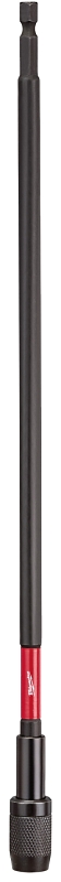 Milwaukee SHOCKWAVE 48-32-4533 Impact-Duty Bit Holder, 1/4 in Drive, Hex Drive, 1/4 in Shank, Hex Shank, Steel