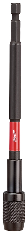 Milwaukee SHOCKWAVE 48-32-4532 Impact-Duty Bit Holder, 1/4 in Drive, Hex Drive, 1/4 in Shank, Hex Shank, Steel