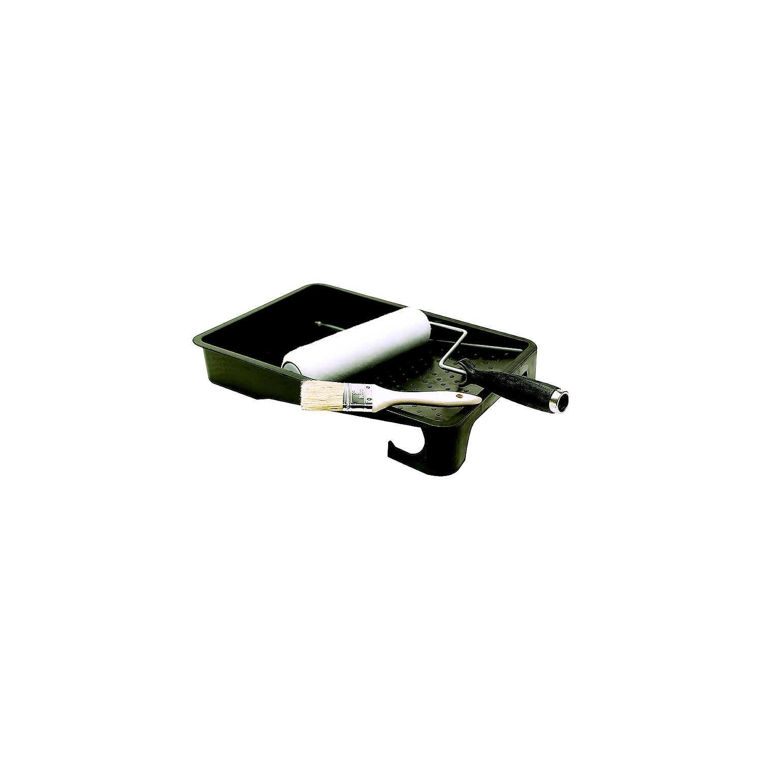 4 PIECE PLASTIC PAINT TRAY KIT