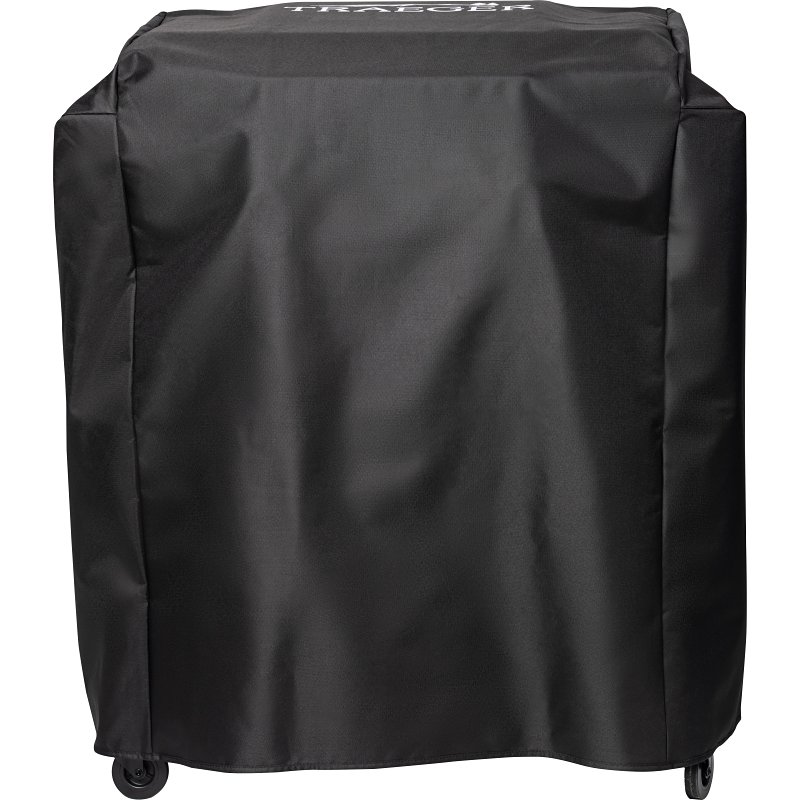 Traeger BAC814 2-Zone Full Length Grill Cover, 4 in W, 9.4 in D, 13.4 in H, Polyester, Gray