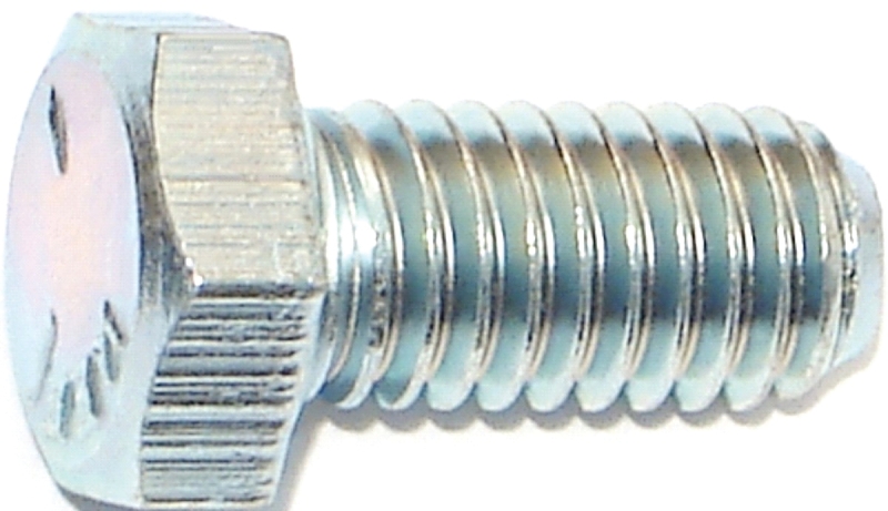 Midwest Fastener 00292 Hex Cap Screw, 3/8-16 Thread, 3/4 in OAL, 5 Grade, Steel, Zinc-Plated, SAE Measuring
