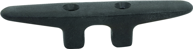 US Hardware M-316C Mobile RV Boat Cleat, 6 in, Nylon, Black, Screw Mounting