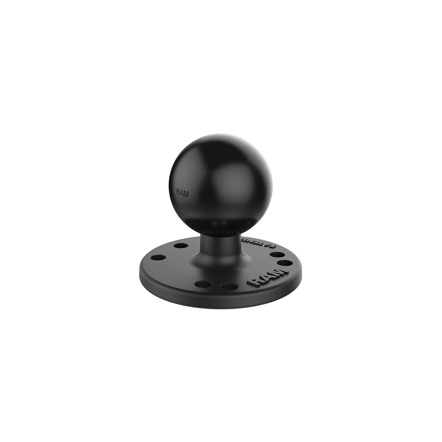 Ram R-A-M Mounting System, 2.5â³ Round Ball Base w/1.5â³ Ball