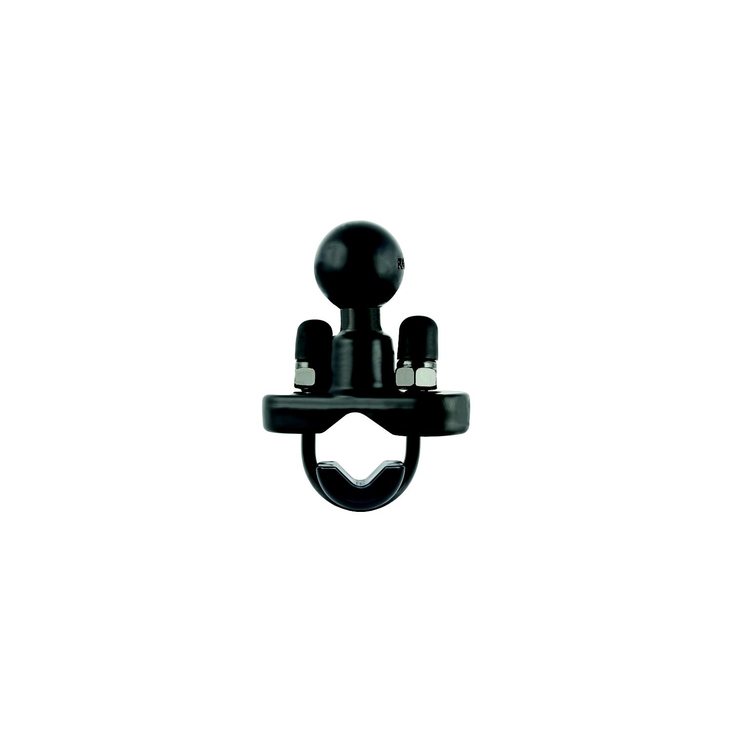 RAM Rail Base with Zinc Coated U-Bolt & 1 Ball for Rails from 0.5â³ to 1.25â³ in Diameter
