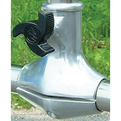 Taylor Stainless Steel Rail Mount Flag Pole Socket For 1â³ Diameter Flag Poles