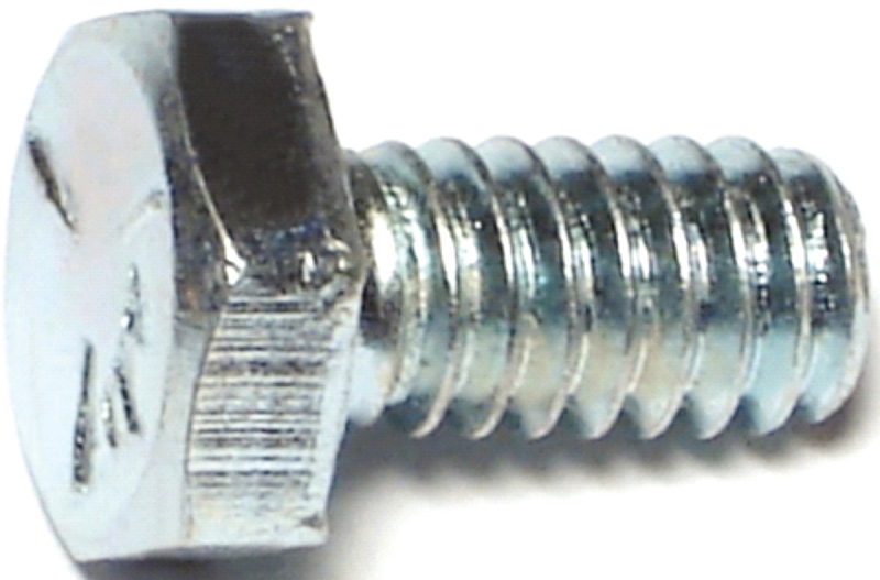 Midwest Fastener 00250 Hex Cap Screw, 1/4-20 Thread, 1/2 in OAL, 5 Grade, Steel, Zinc-Plated, SAE Measuring