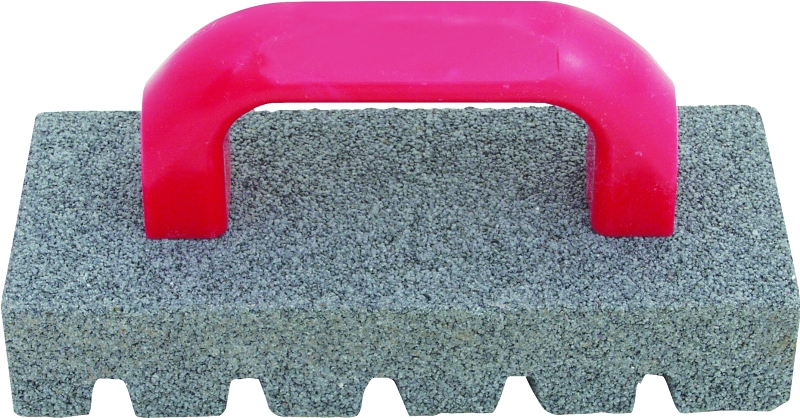 Norton 87795 Rubbing Brick, 3-1/2 in W Blade, 1-1/2 in Thick Blade, 6 to 120 Grit, Extra Coarse, Contoured Handle