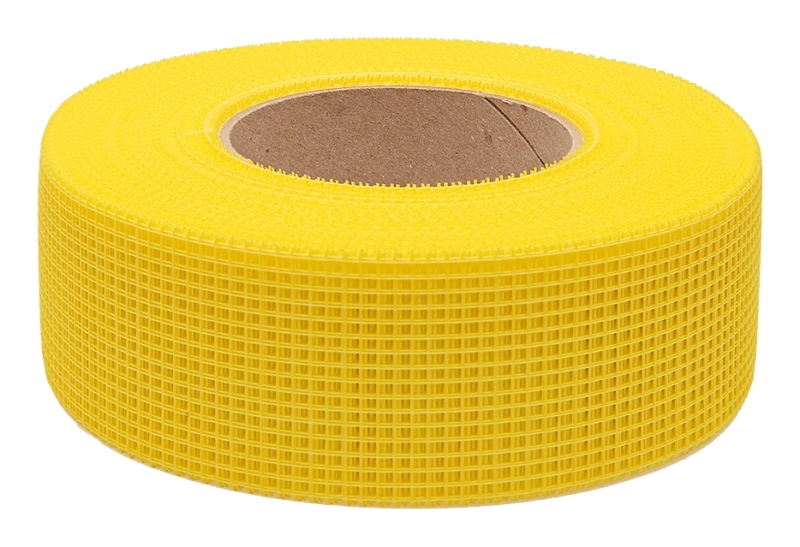 1-7/8 in. x 300 ft. Yellow Fiberglass Self-Adhesive Mesh Tape TP03385 1-7/8 in. x 300 ft. Yellow Fiberglass Self-Adhesive Mesh Tape TP03385