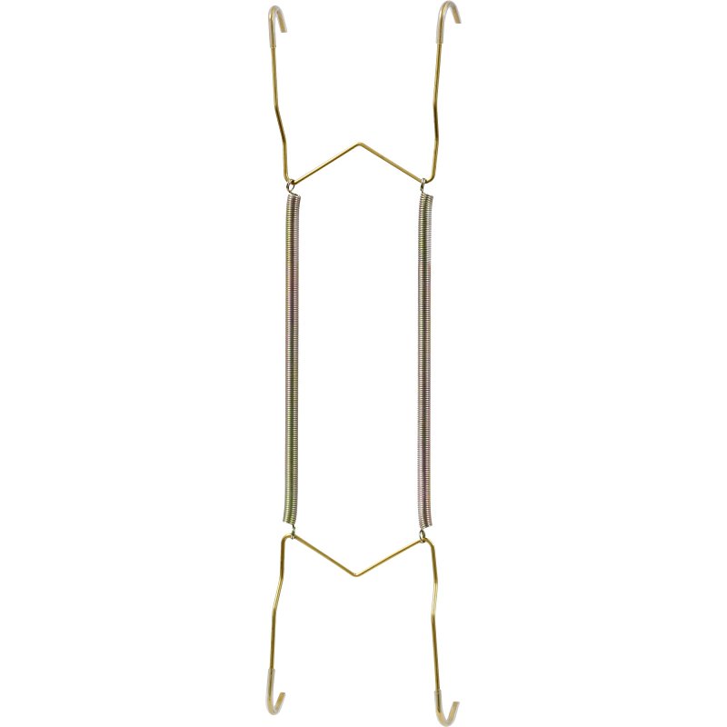 Hillman 50472 Plate Hanger, 1-Compartment, Steel, 30 lb, For: 10 to 14 in Plates