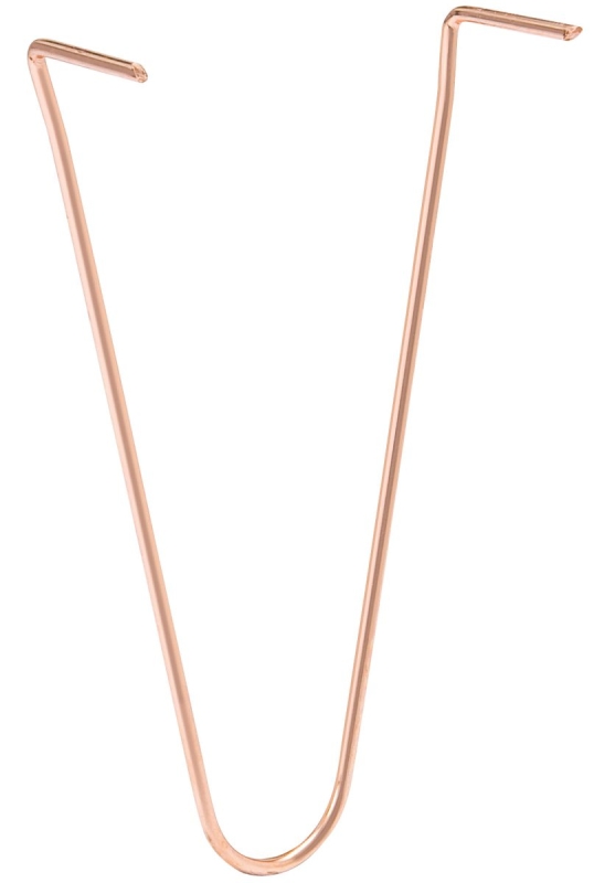 B & K C10-075HC Pipe Hook, 3/4 in Opening, Steel, Copper, 6 in L, 5/PK