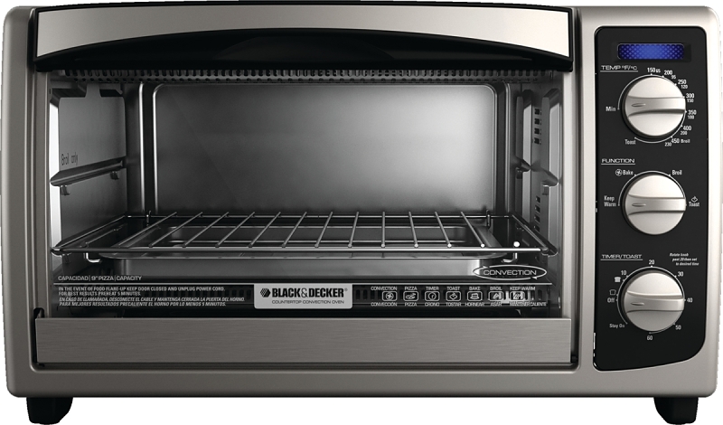 Black Decker TO1675B Toaster Oven 6 Slice Hr Stainless Steel Black VORG6940191 TO1675B