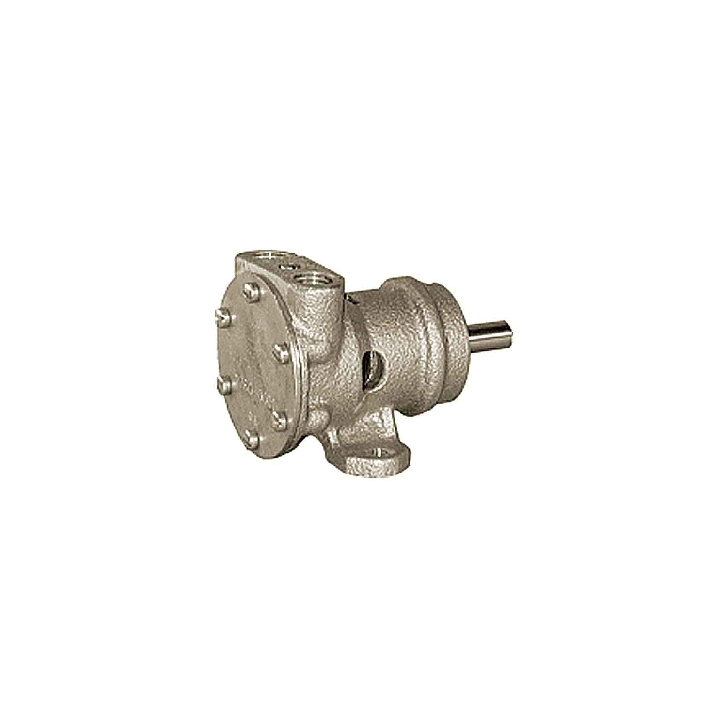 Jabsco 2760-0001 Self Priming Pulley Driven Engine Cooling Pump with 4.4@1500RPM GPM & Neoprene Impeller
