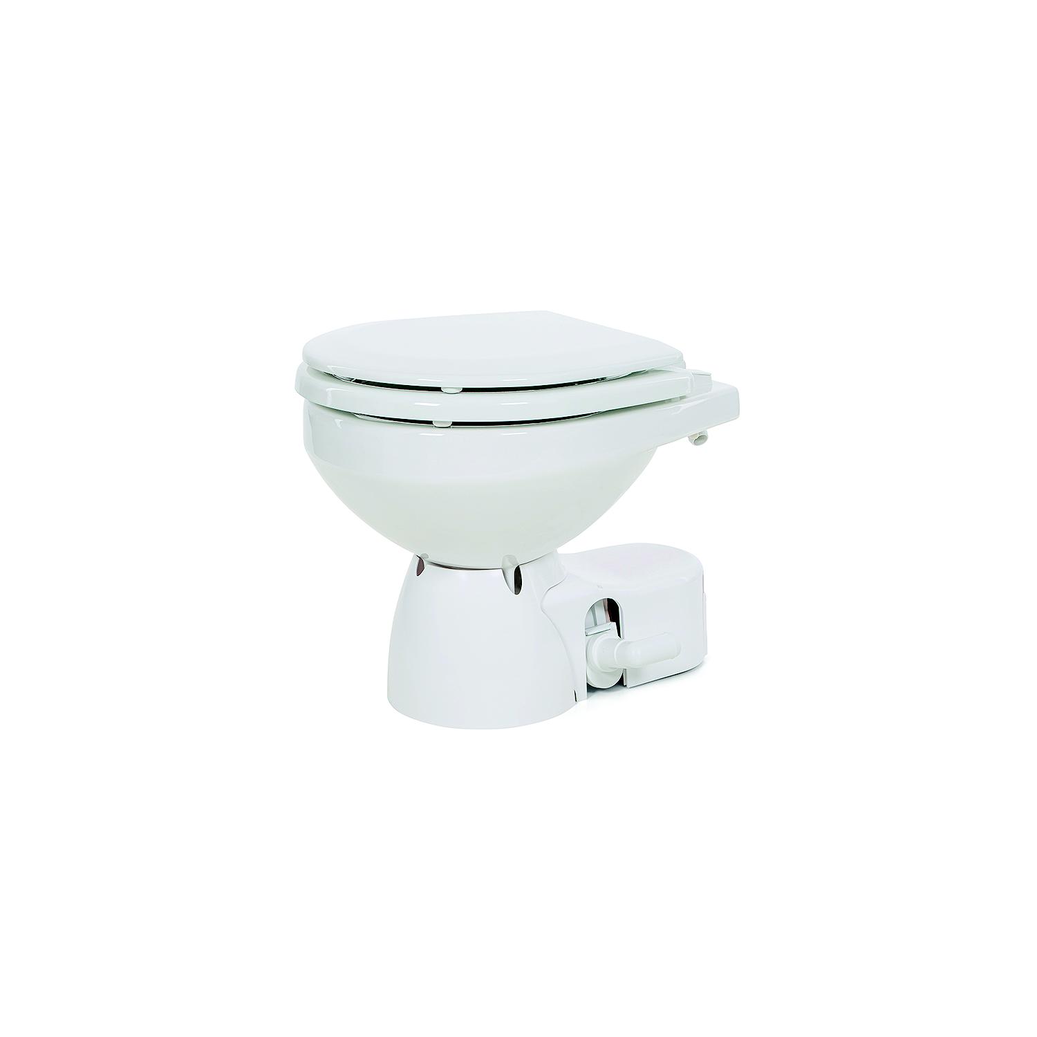 Jabsco 382453092 Quiet Flush E2 Marine Toilet, Compact Unit for Salt Water