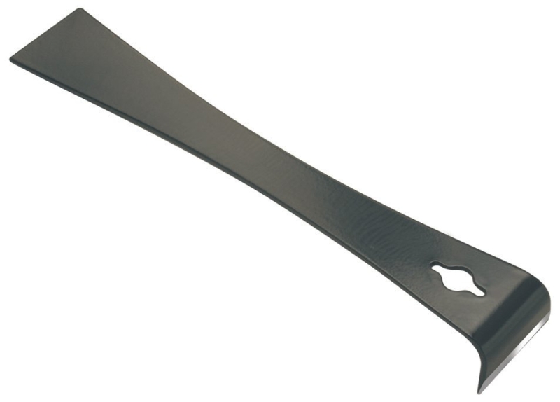 ALLWAY PB1 Pry Bar, 11 in L, Rounded Tip, HCS, Pack of 10
