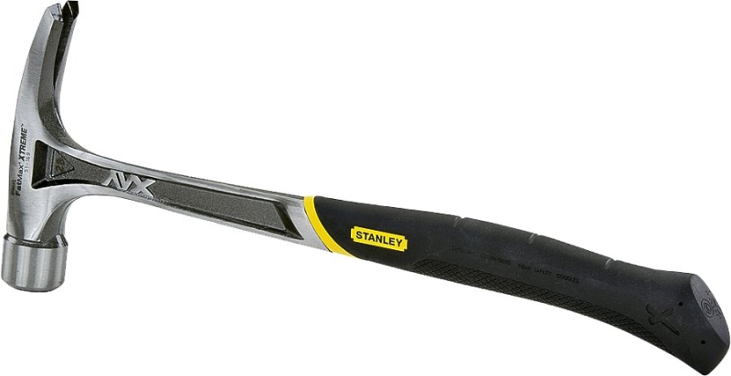 STANLEY Xtreme Series 51 167 Framing Hammer 22 oz Head Rip Claw Checkered Head Steel Head 18 in OAL VORG2014785 51 167