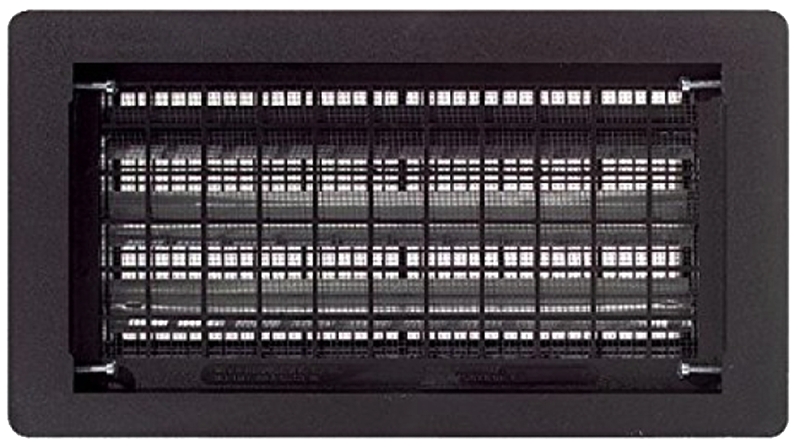 Witten Vent 306 Series B-E BLACK MB Automatic Foundation Vent, 16 in W, 8 in H, 68 sq-in Net Free Ventilating Area
