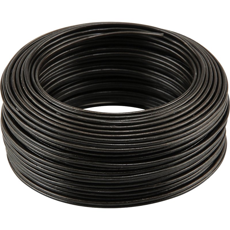 Hillman 50155 Utility Wire, 1/2 in Dia, 50 ft L, 19 ga Gauge, 20 lb Working Load, Steel, Annealed