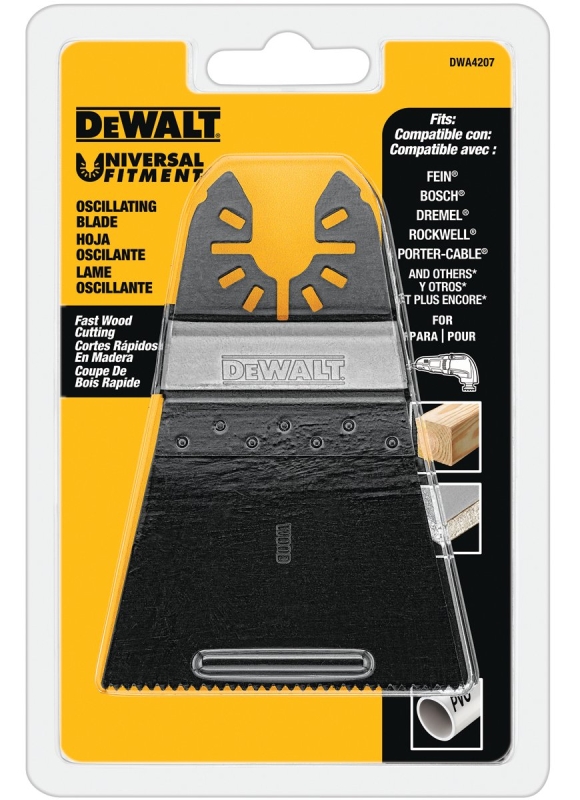 DEWALT DWA4207 Fast Cutting Blade, 2-1/2 in, HSS