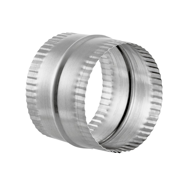 Lambro 246 Flexible Duct Connector, 6 in Union, Steel