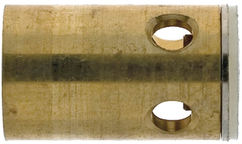 Danco 15737E Faucet Barrel, Brass, Brass, 1-25/64 in L, For: Kohler Two Handle Faucet Stems