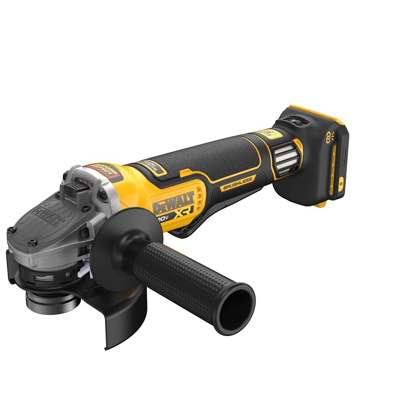 DEWALT 20V MAX XR DCG410VSB Brushless Cordless Paddle Switch Angle Grinder, Tool Only, 20 V, 5/8 in Spindle