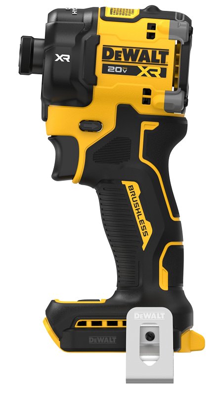 DEWALT 20V MAX XR DCF870B Cordless Quiet Hydraulic Impact Driver, Tool Only, 20 V, 1/4 in Drive, 4200 ipm IPM