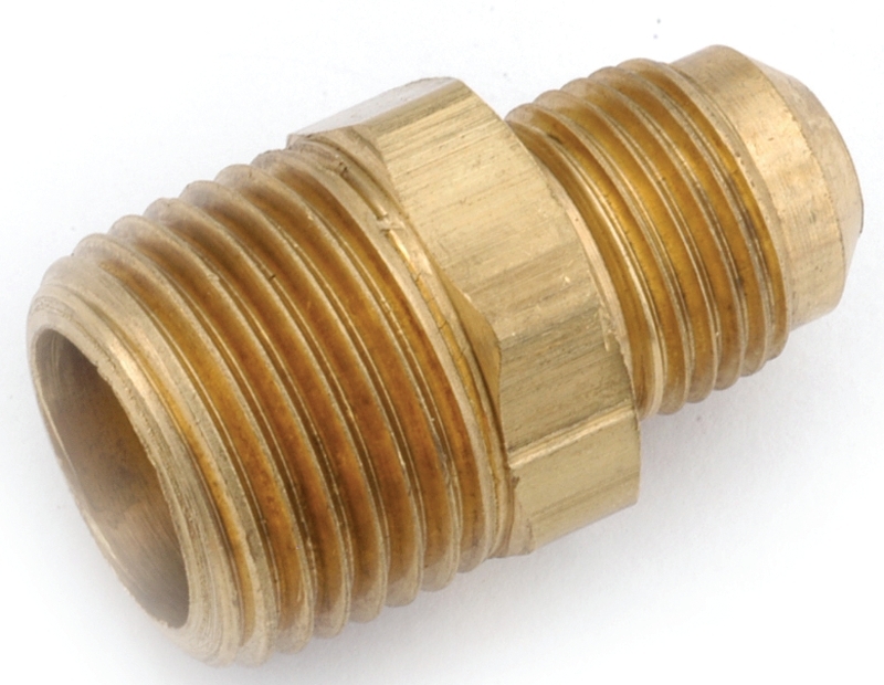 Anderson Metals 754048-0812 Connector, 1/2 x 3/4 in, Flared x MPT, Brass