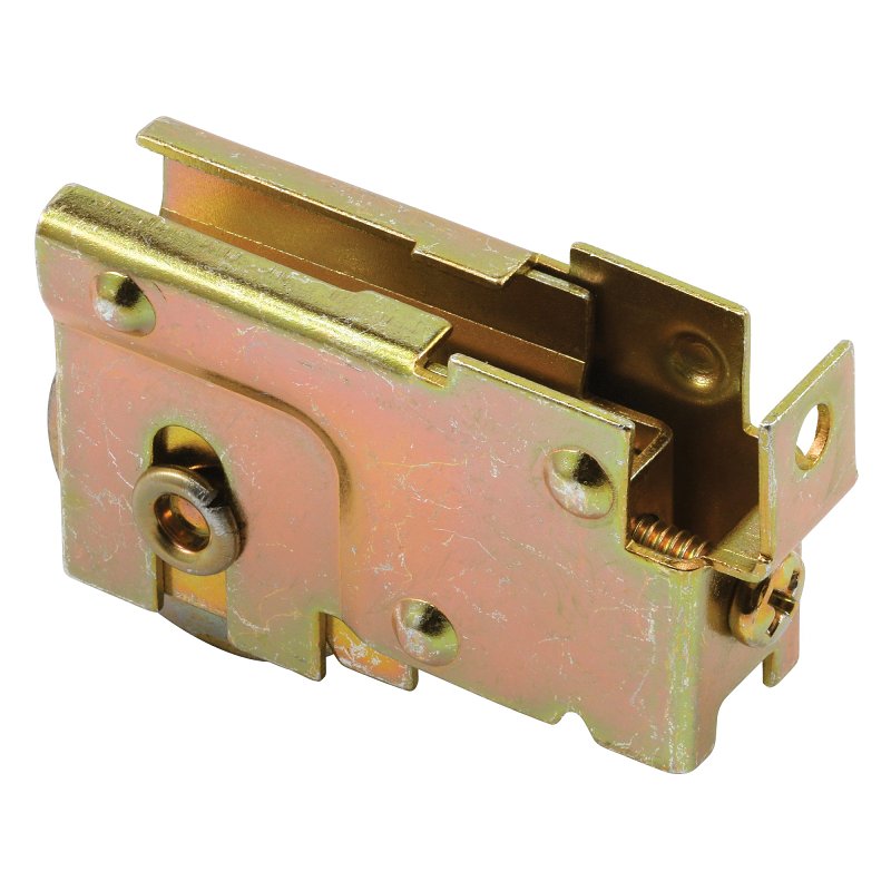 Prime-Line D 1584 Roller Assembly, 1-1/4 in Dia Roller, 5/16 in W Roller, Steel, 1-Roller, F-Tab Mounting