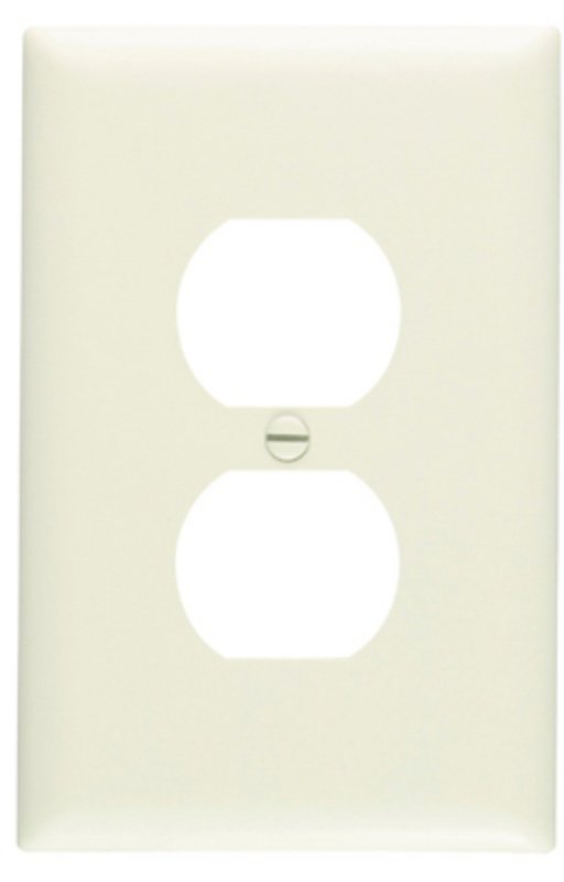 Pass & Seymour TradeMaster TPJ Series TPJ8LACC70 Wallplate, 5-1/16 in L, 3-5/16 in W, Jumbo, 1-Gang, Nylon