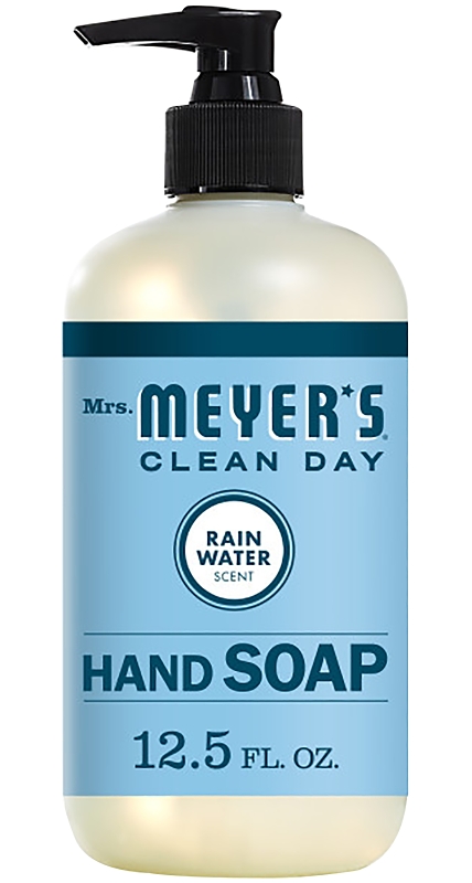 Mrs. Meyer's 11215 Hand Soap, Liquid, Colorless, Rain Water, 12.5 fl-oz Bottle