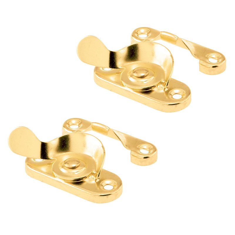 Prime-Line F2535 Sash Lock, Steel, Brass