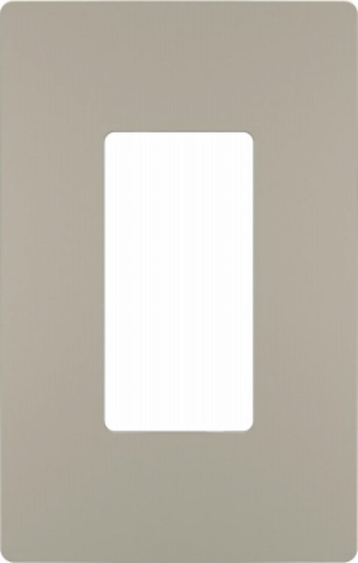 Pass & Seymour radiant Series RWP26NICC6 Wallplate, 4-1/2 in L, 3.15 in W, 1-Gang, Polycarbonate, Nickel, Metallic