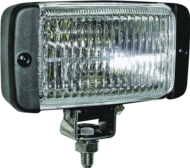 PM V502HF Rectangular Tractor and Work Light, 55 W, 12 V, 1-Lamp, Halogen Lamp, Clear Lamp, 949 Lumens