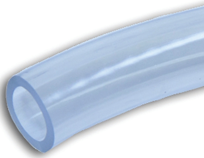 Abbott Rubber T10 Series T10004015 Tubing, 1 in, PVC, Clear, 50 ft L