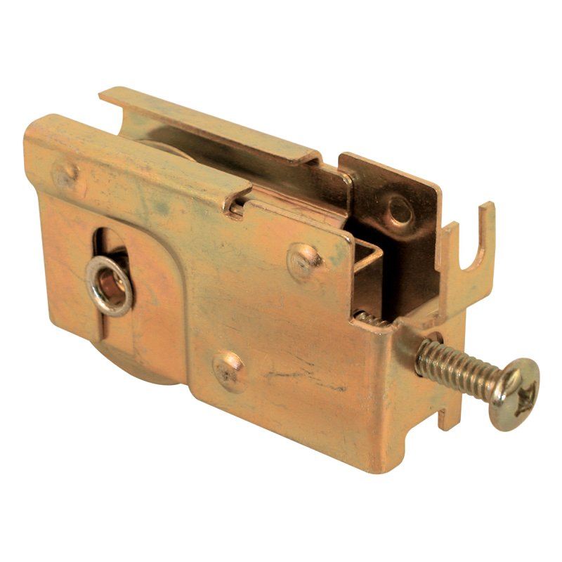 Prime-Line D 1526 Roller Assembly, 1-1/4 in Dia Roller, 5/16 in W Roller, Steel, 1-Roller, K-Tab Mounting