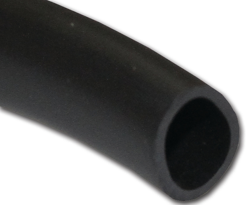 Abbott Rubber T14 Series T14005002 Tubing, 3/8 in, PVC, Black, 100 ft L
